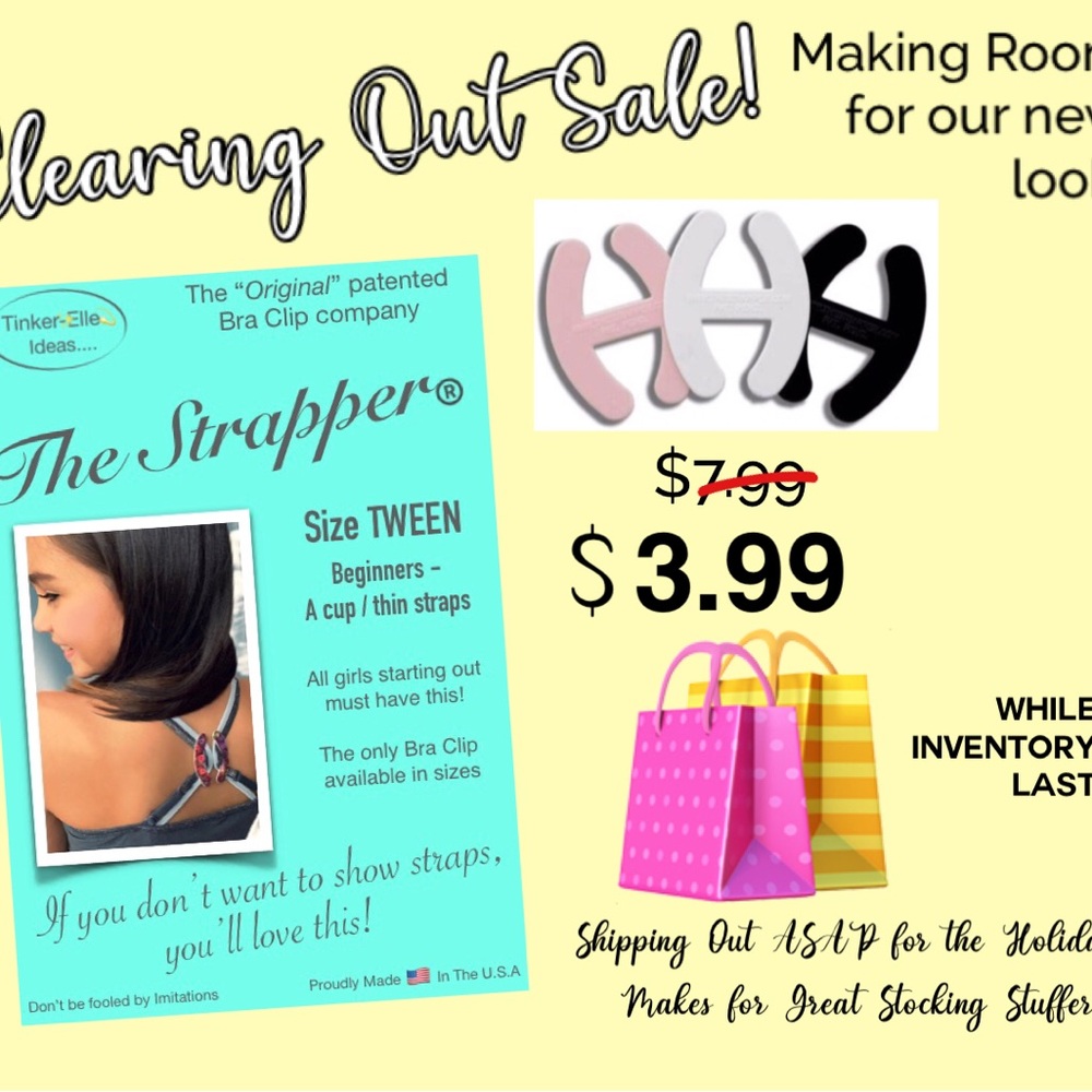 The Strapper Bra Clip - Tween Size